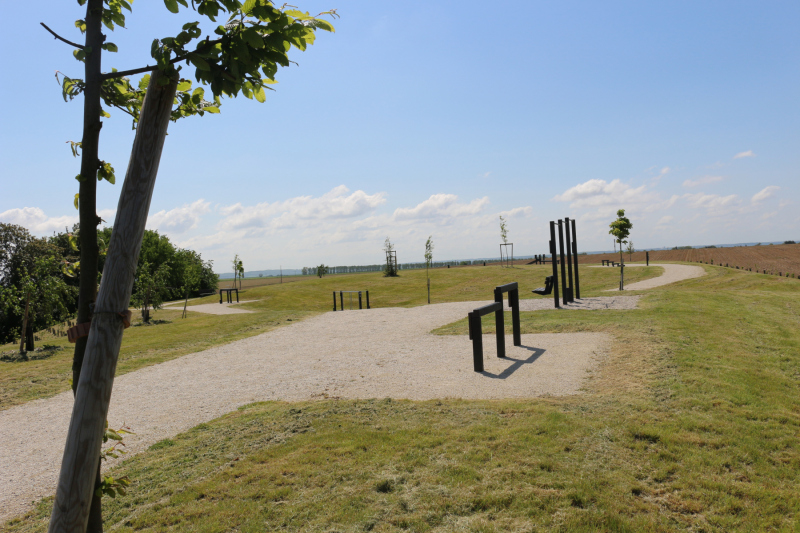 Parc de la Plaine, a municipal park for strolling