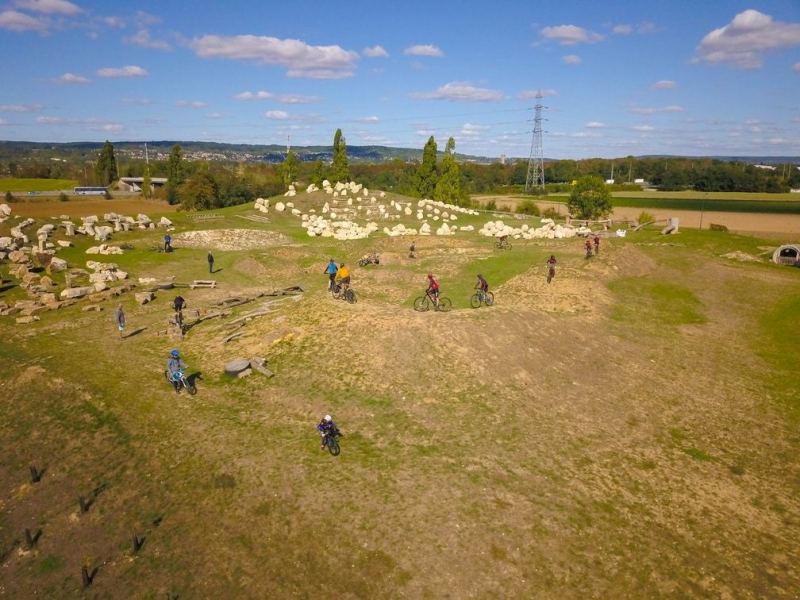 Presentation of the Coupe de France VTT-Trial stage