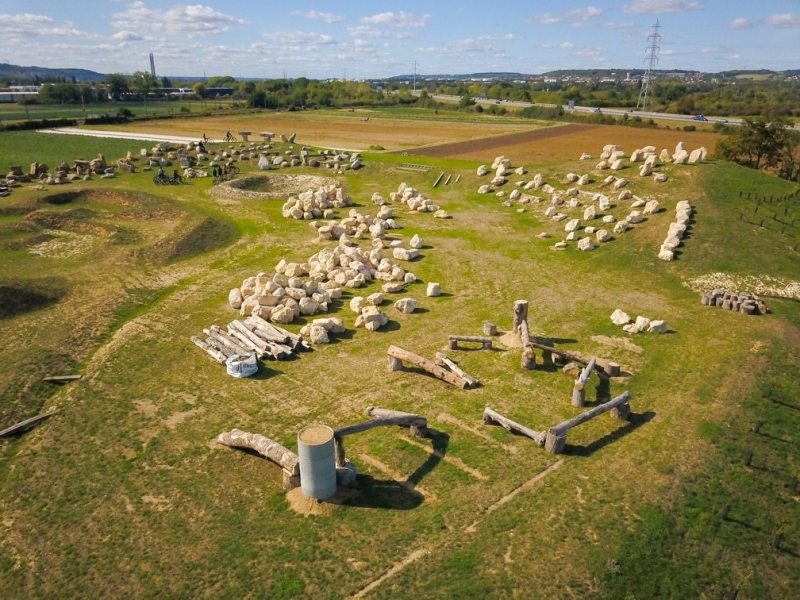 From land from Yvelines construction sites