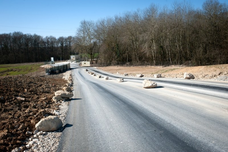 Voie de sortie Roissy-en-Brie mars 2021 ©Gil Fornet-ECT