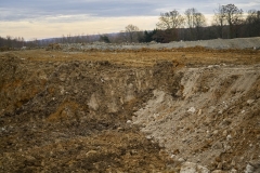 The range of colours of inert soils