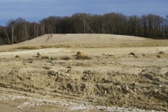 The landscape takes form as earth is brought in