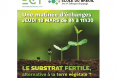 Mars - Vincennes (94) - Ecole du Breuil matinée d'échange sur le e substrat fertile, alternative à la terre végétale ?