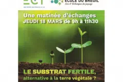 Mars - Vincennes (94) - Ecole du Breuil matinée d'échange sur le e substrat fertile, alternative à la terre végétale ?