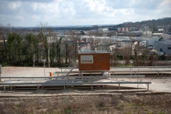 Poste de réception et ponts bascules ECT Chelles mars 2021 ©Gil Fornet