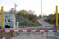 Poste de réception , contrôle de la réception des terres