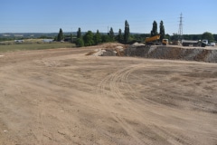 Dès la mi-juin les apports de terres ont débuté Dès la mi-juin les apports de terres ont débuté