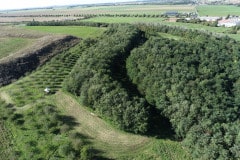 Enigme  "A la recherche des êtres vivants", vue du ciel