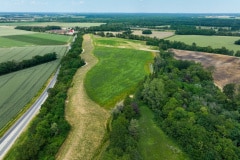 Site Grisy-Suisnes, projet mené en partenariat avec la SAFER IDF