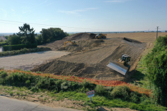 Réalisation du futur parc