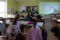 Mars 2021, rencontre avec les élèves de l'école d'Iverny