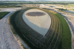 Juin | Les travaux de l'Œil du Ciel, une œuvre d'A.Grumbach s'achèvent à Villeneuve-sous-Dammartin