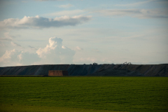 Depuis un chemin qui longe la N2