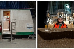 Conducteur d'engins "Polyvalence, je conduis plusieurs type d'engins. La sécurité et la cohésion d'équipe sont des éléments importants quand on travaille en souterrain"