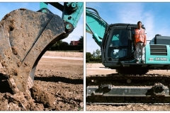 Excavator operator: "I’m a recent arrival, and I always operate my excavator with an eye to my working environment" 