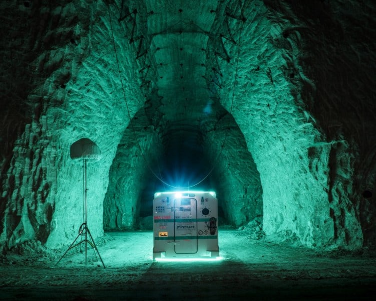 La carrière de Vaujours  Placo® sous l'oeil du photographe Lorenzo Meloni