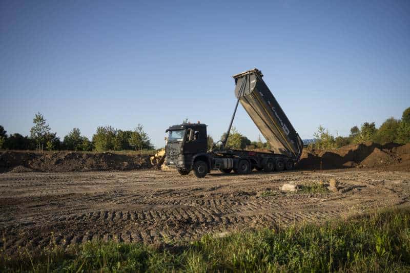 L'expertise assure du chantier d'excavation au site de réception