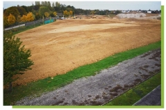 Octobre - Morangis, achèvement des modelés sur la zone agriculture urbaine