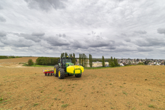 Après les apports de terres vient le temps de la remise à l'agriculture