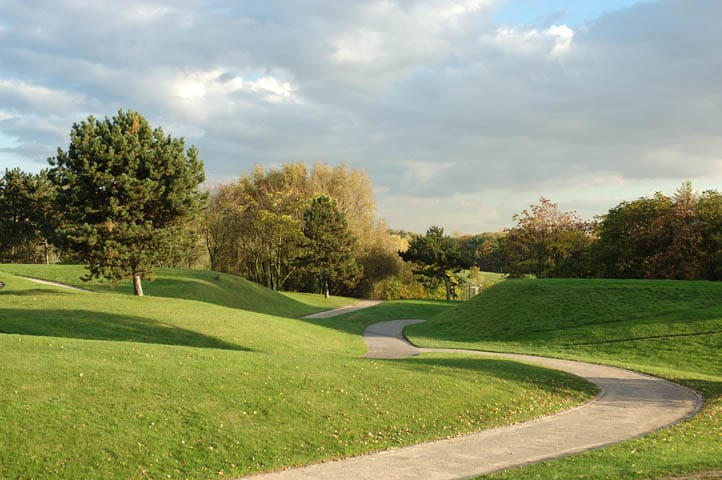 Aménagement du Parc Georges Valbon par ECT à La Courneuve