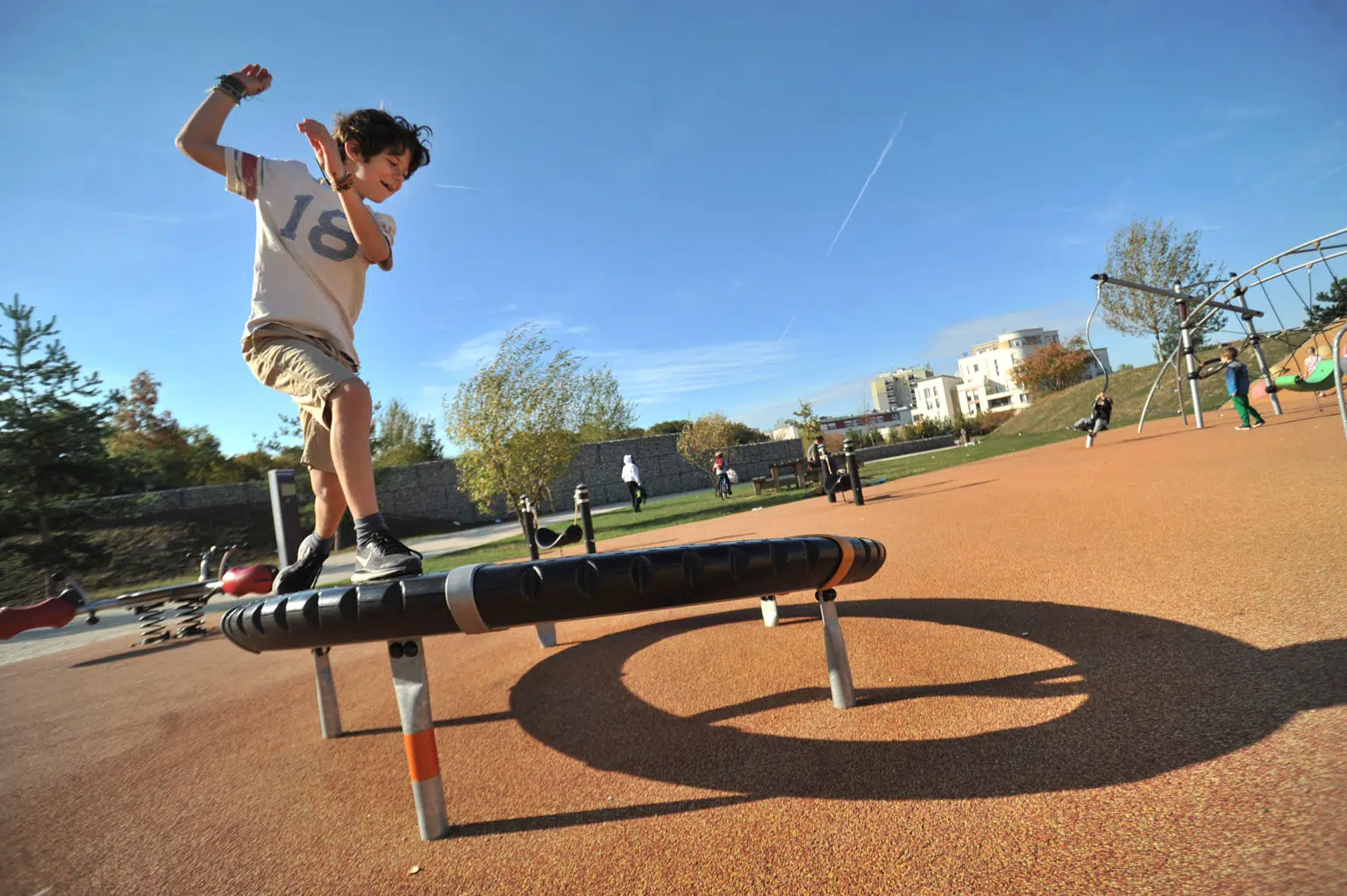 Stains (93), Aire de jeux pour enfants