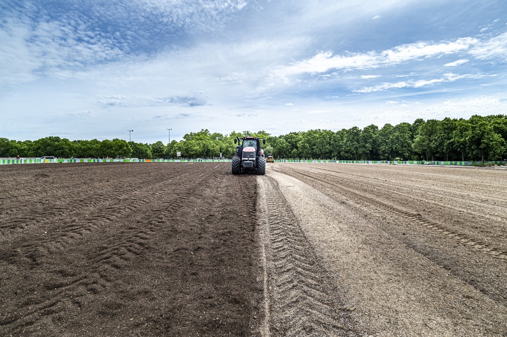 Le substrat dertile d'ET est un mélange de terres inertes et de compost de déchets vert.