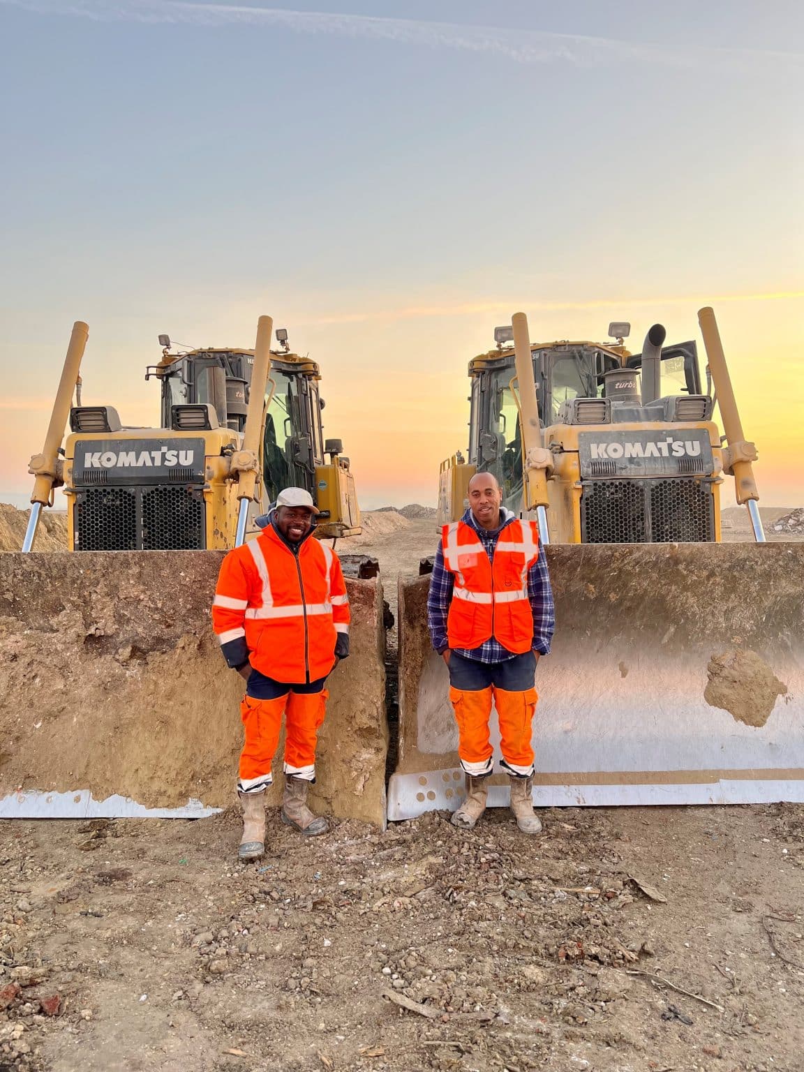 Site ECT Villeneuve-sous-Dammartin (77), mentorat conducteur de bull