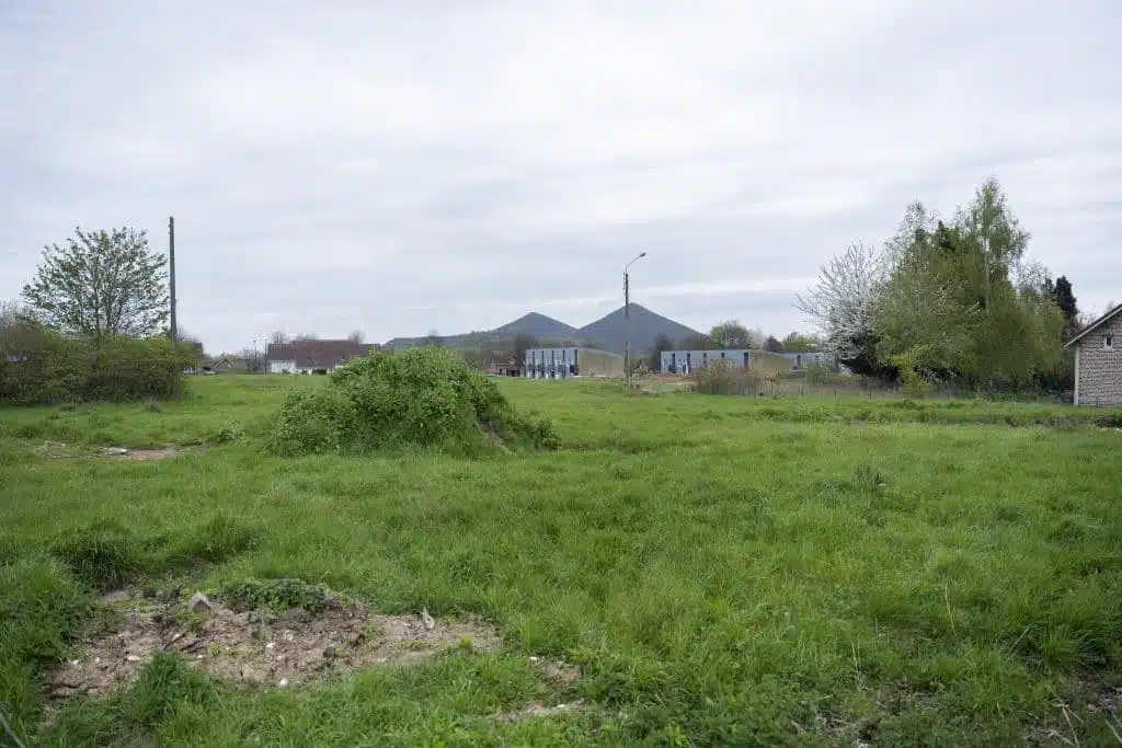 site ECT Grenay, photo état des lieux avant apports de terres