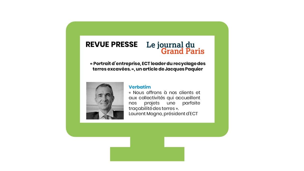 Le Journal du Grand Paris - Revue Presse - Portrait entreprise