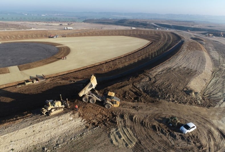 Site ECT Villeneuve-sous-Dammartin, réalisation de lOeil du Ciel