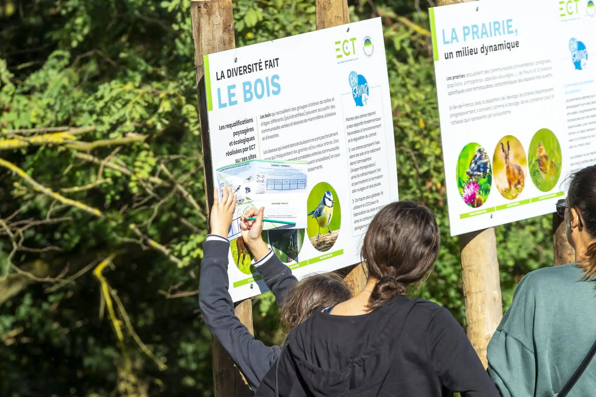 Escape Game - Site de Villeneuve- Enigme à la recherche des êtres vivants