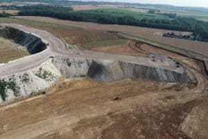 Site ECT Villeneuve-sous-Dammartin - vue aérienne