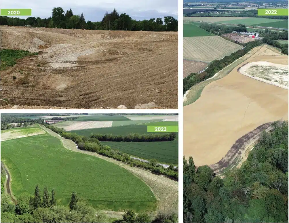 ECT-SAFER - photos évolution site Grisy-Suisnes