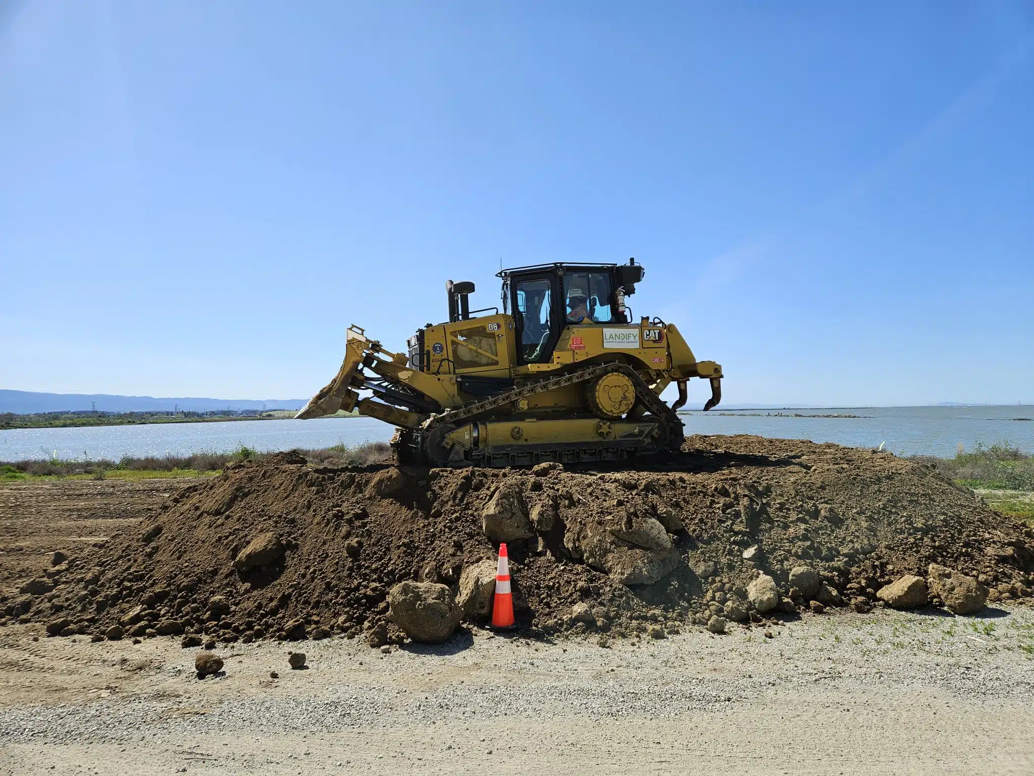 Landify ECT Corporation, filiale américaine d'ECT, accueille ses premiers cubic yards de terres excavées du BTP californien