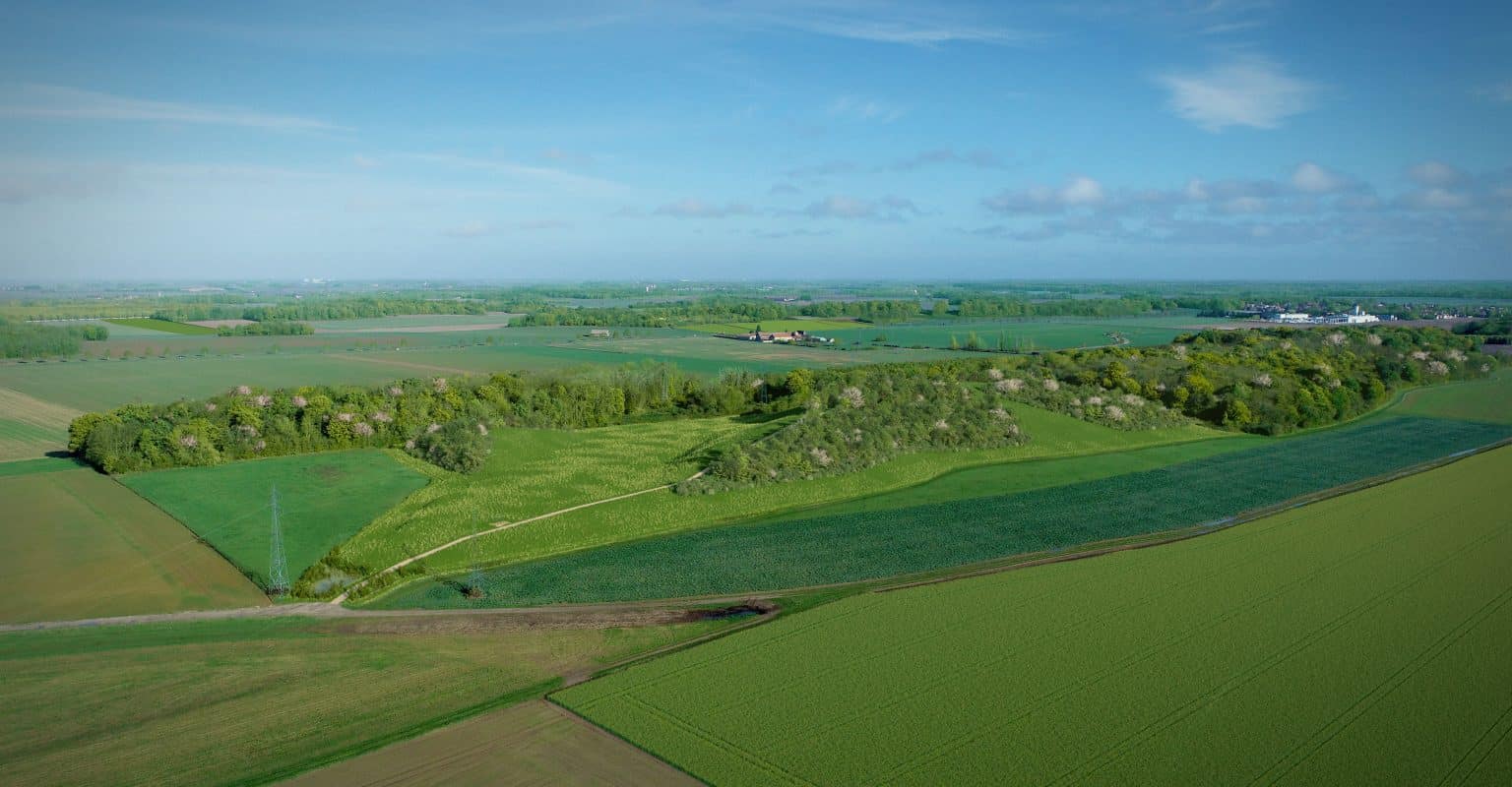 Insertion paysagère du parc paysager de Vaux-le-Pénil - Landscape integration of the Vaux-le-Pénil landscape park