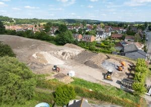 Juillet 2024 - Houdain - travaux en cours du parc