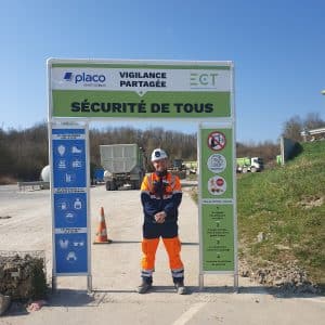 Nicolas Martins, chef d'équipe remblais