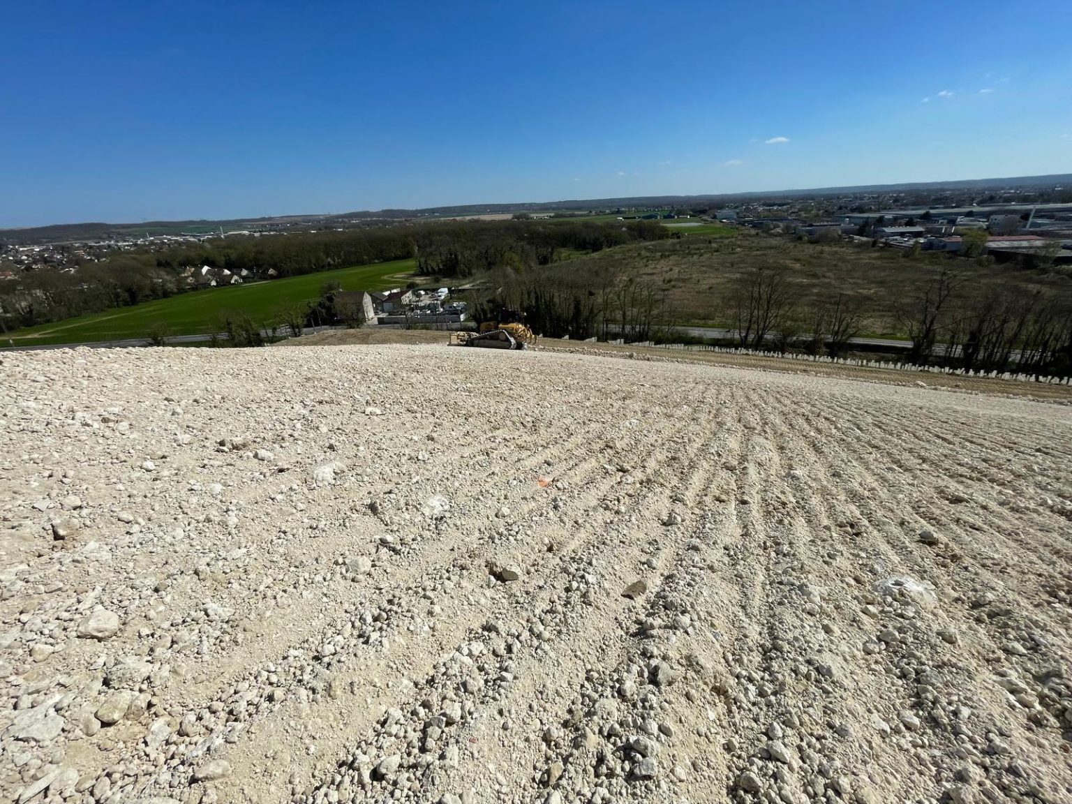 Modelés qui vont accueillir les pelouses calcaires