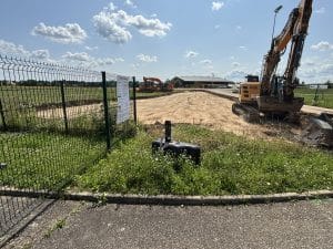 Travaux préparatoires site Eckwersheim