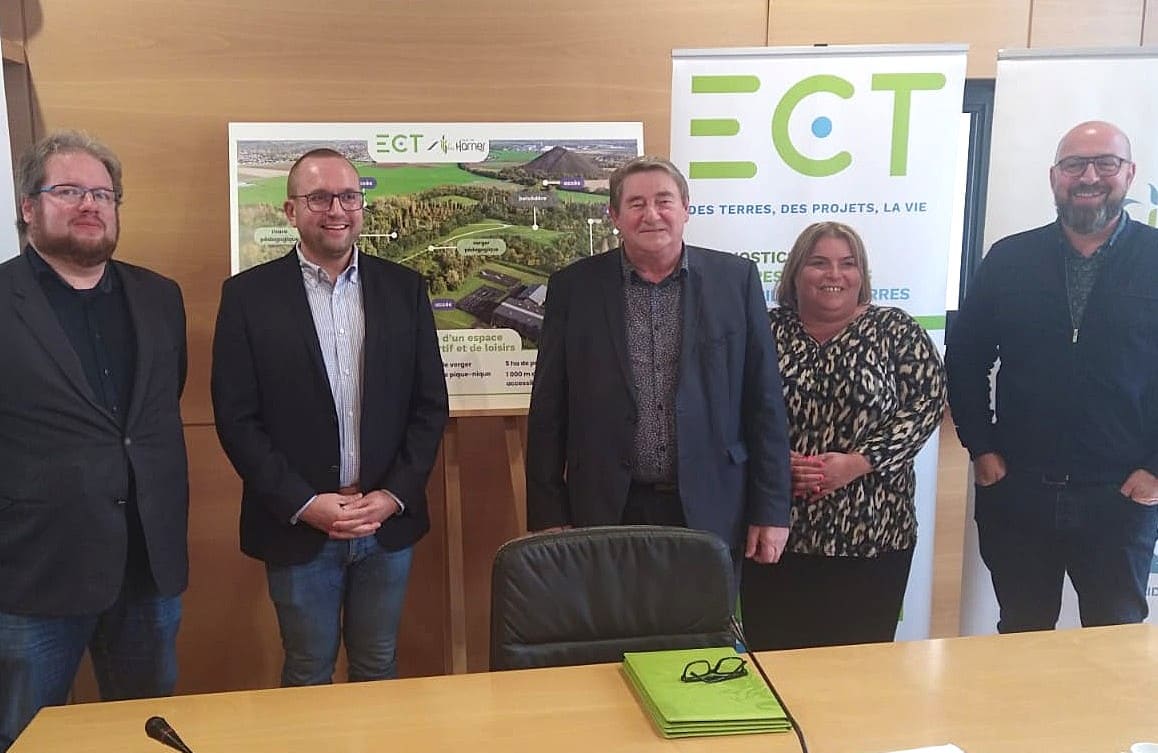 signature convention ECT Maire Harnes