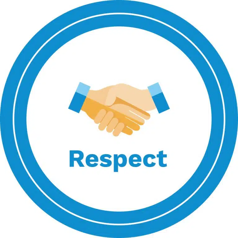 Picto valeur ECT : respect.