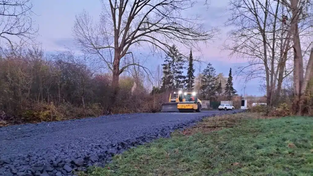 Préparation du chantier - projet Harnes