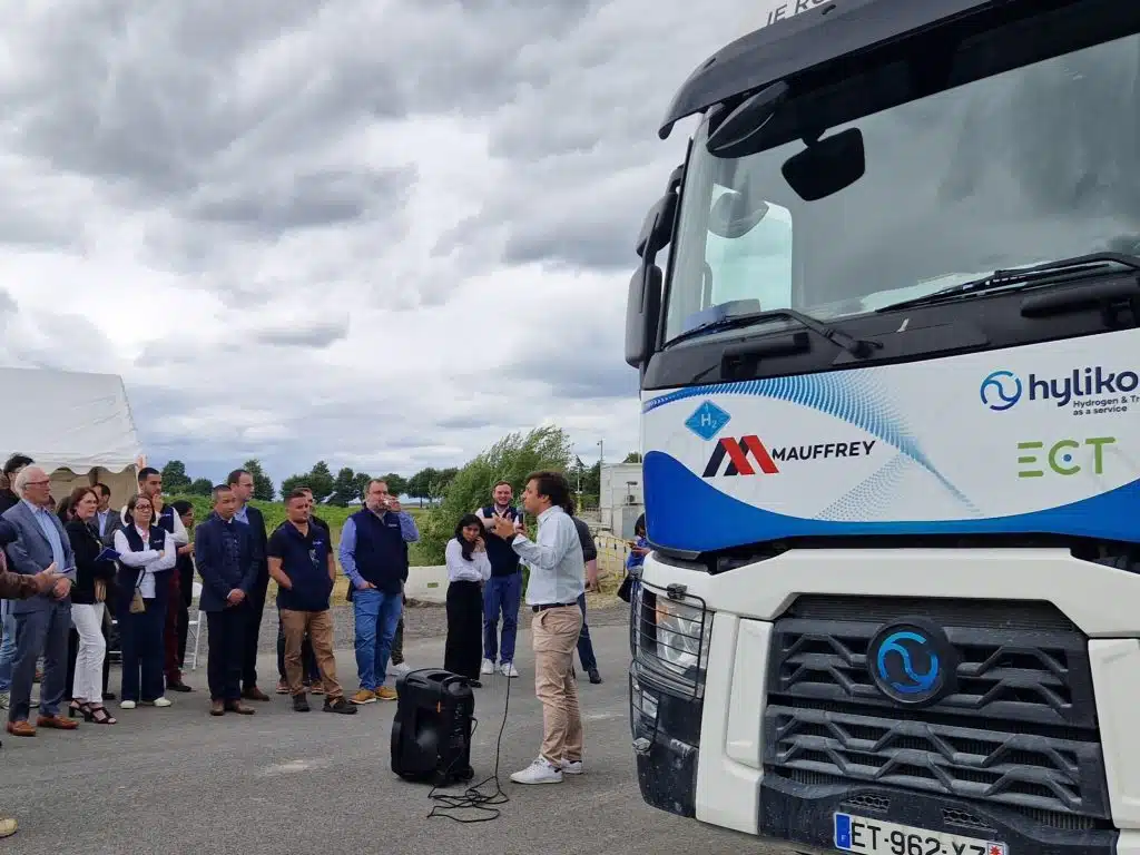 camion hydrogene Hyliko présentation