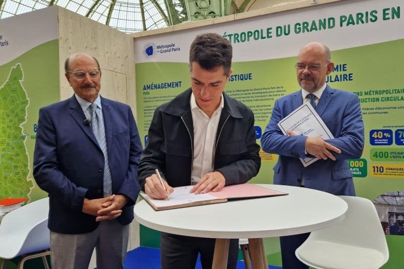 ECT signe la Charte métropolitaine pour une construction circulaire